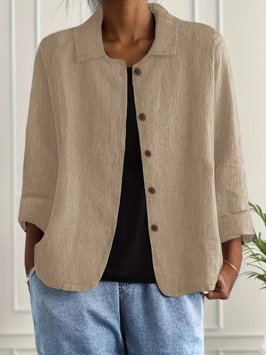 Korinda – Blusa clássica de manga longa