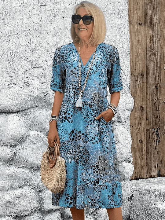 Skyler | Vestido de Verão Brisa do Oceano