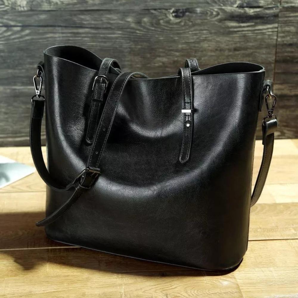 Jane - Bolsa de Couro Vintage Atemporal