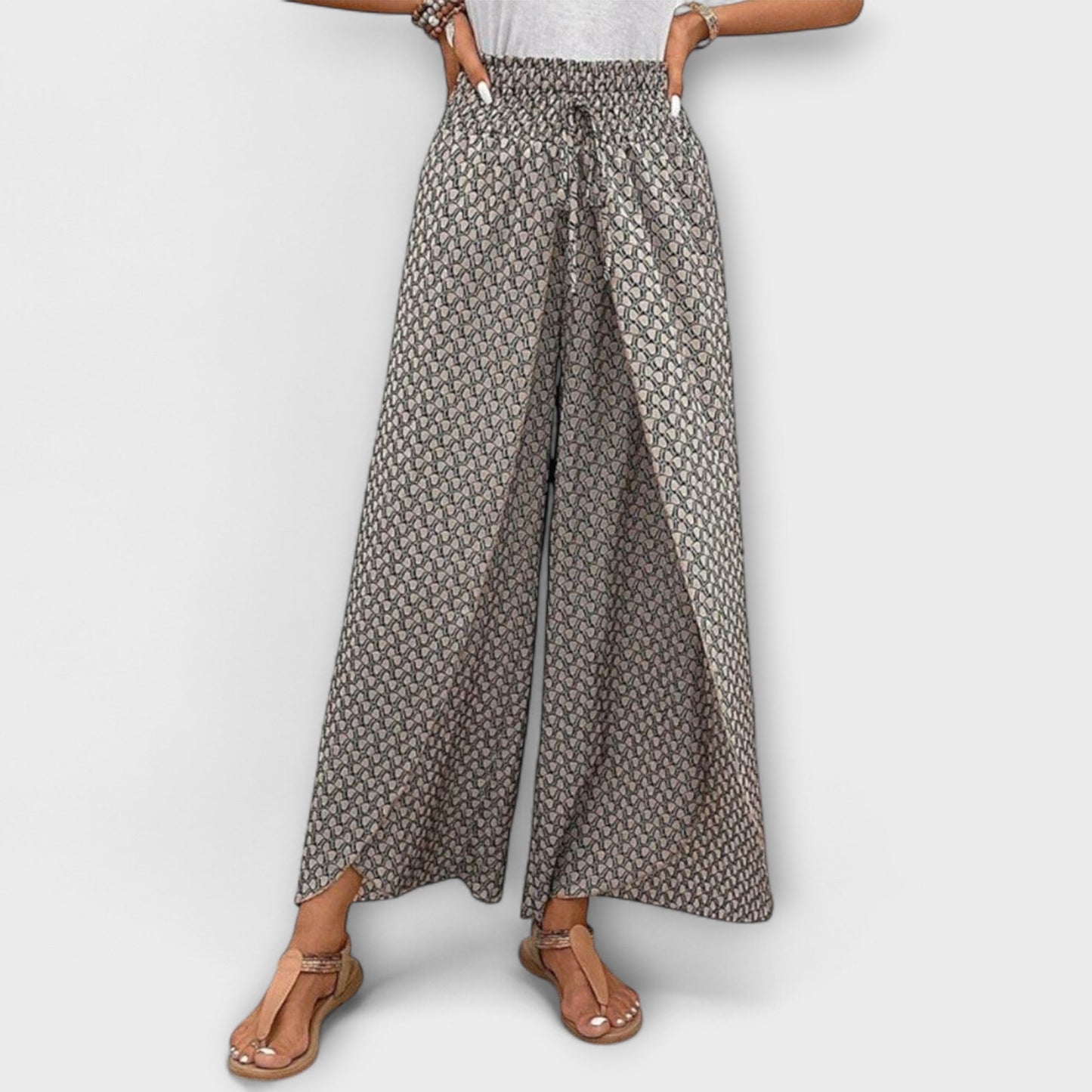 Chiara - Calça Palazzo Elegante