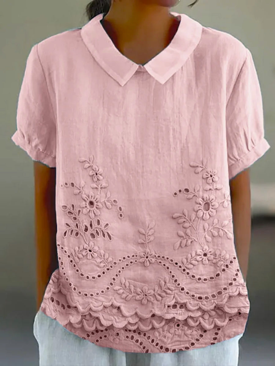 Lily | Camisa de Bordado Floral