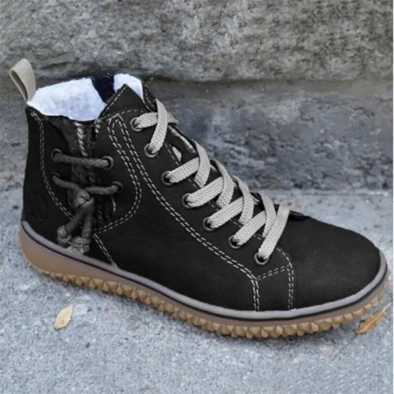 Botas ortopédicas femininas à prova d'água