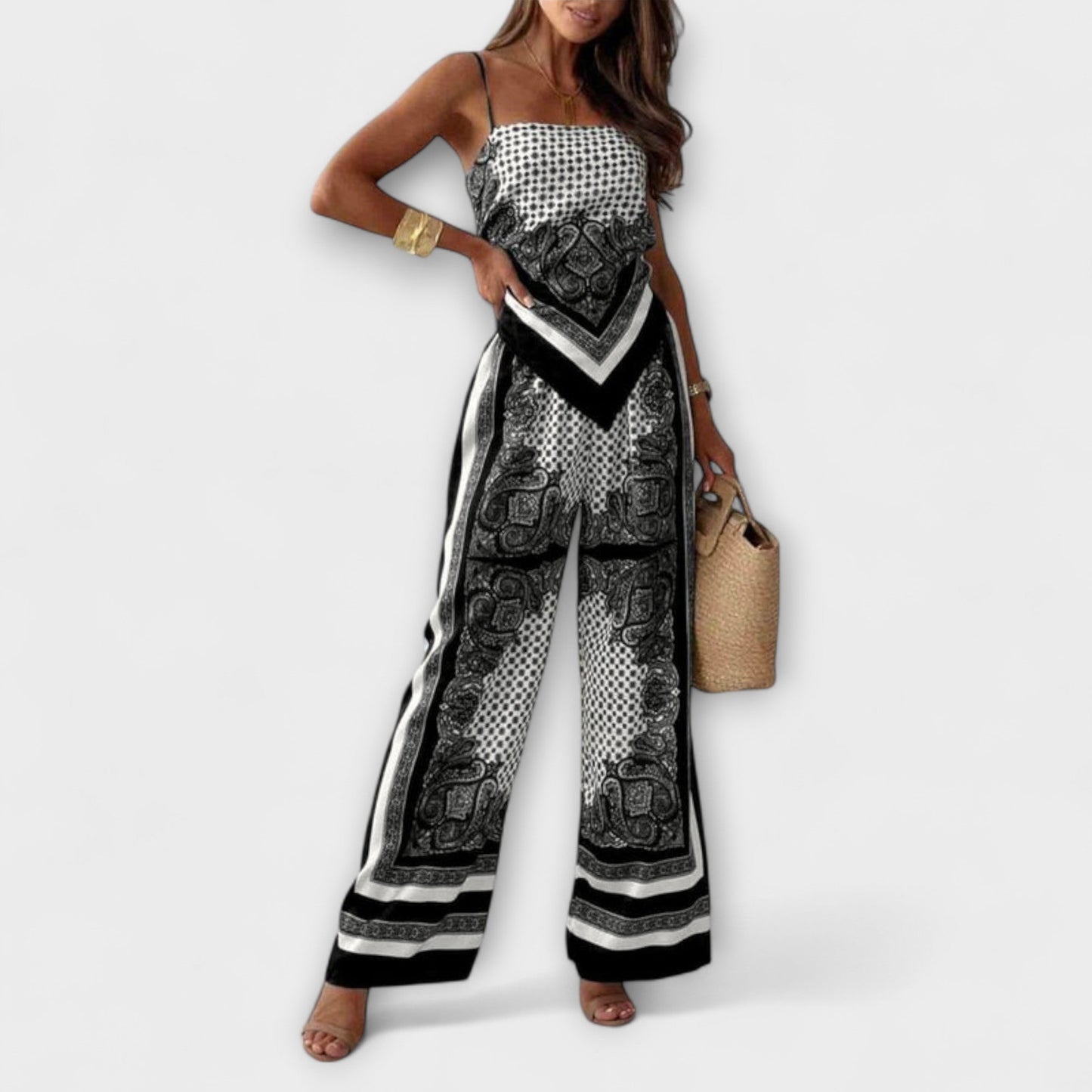 Dakota - Conjunto de Colete e Calças Elegante