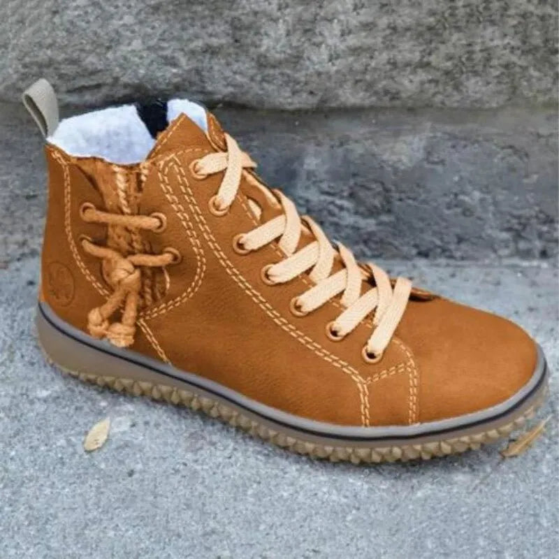 Botas ortopédicas femininas à prova d'água
