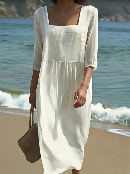 Lunelle – Vestido Casual de Linho