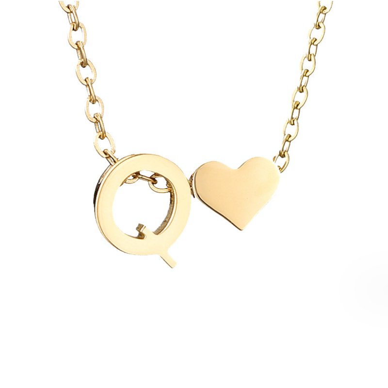 COLAR DE OURO AMOR E LETRA PARA SEMPRE