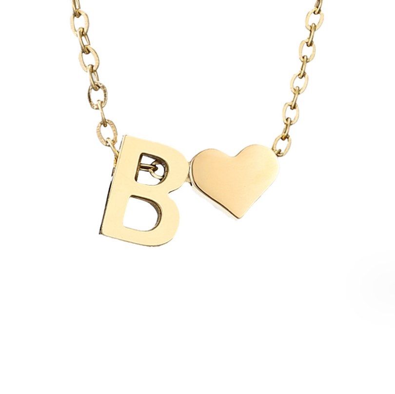 COLAR DE OURO AMOR E LETRA PARA SEMPRE