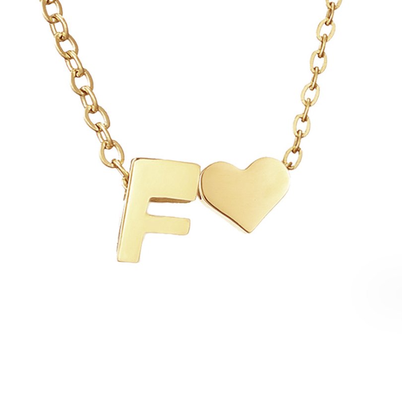 COLAR DE OURO AMOR E LETRA PARA SEMPRE