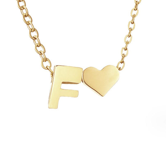 COLAR DE OURO AMOR E LETRA PARA SEMPRE