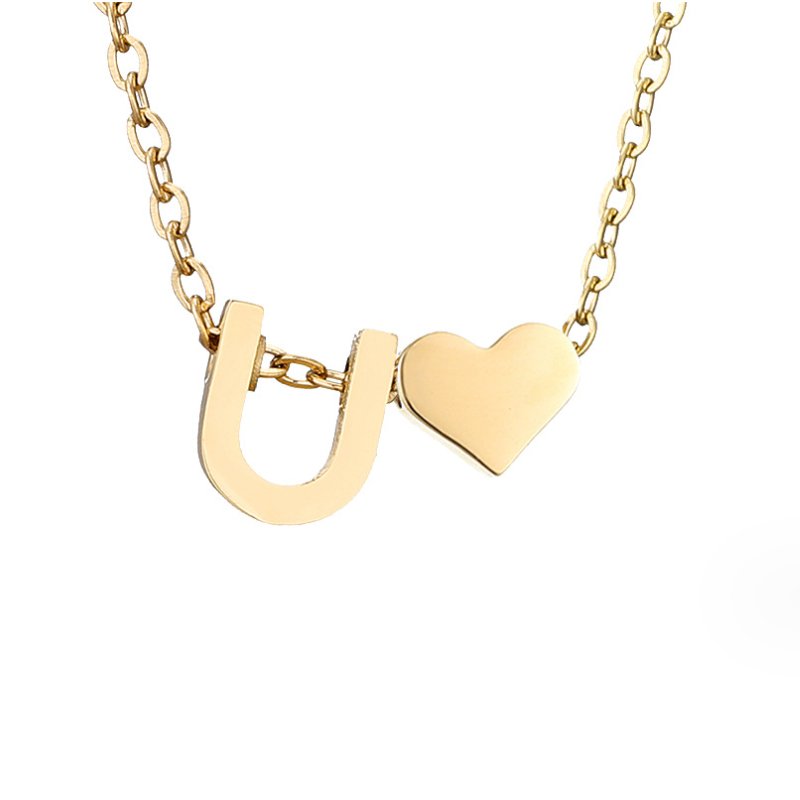 COLAR DE OURO AMOR E LETRA PARA SEMPRE