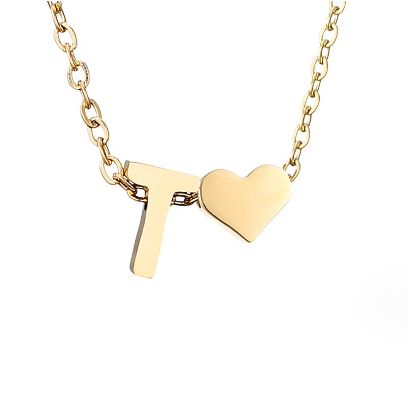 COLAR DE OURO AMOR E LETRA PARA SEMPRE