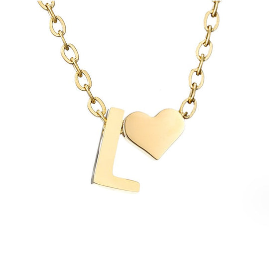 COLAR DE OURO AMOR E LETRA PARA SEMPRE