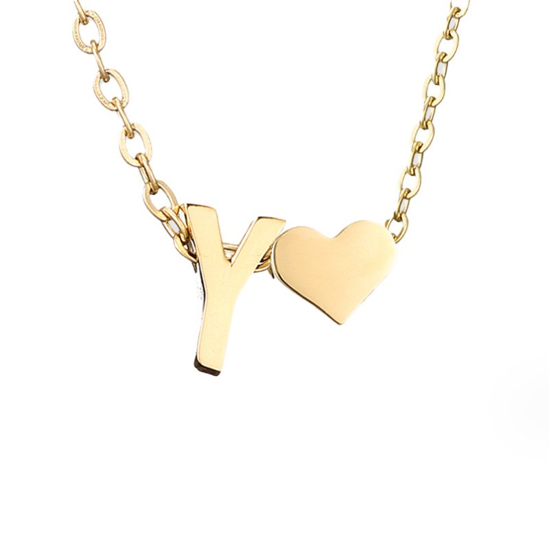 COLAR DE OURO AMOR E LETRA PARA SEMPRE