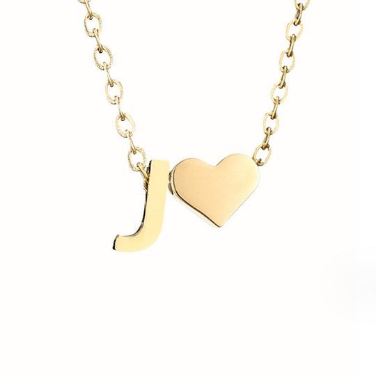COLAR DE OURO AMOR E LETRA PARA SEMPRE
