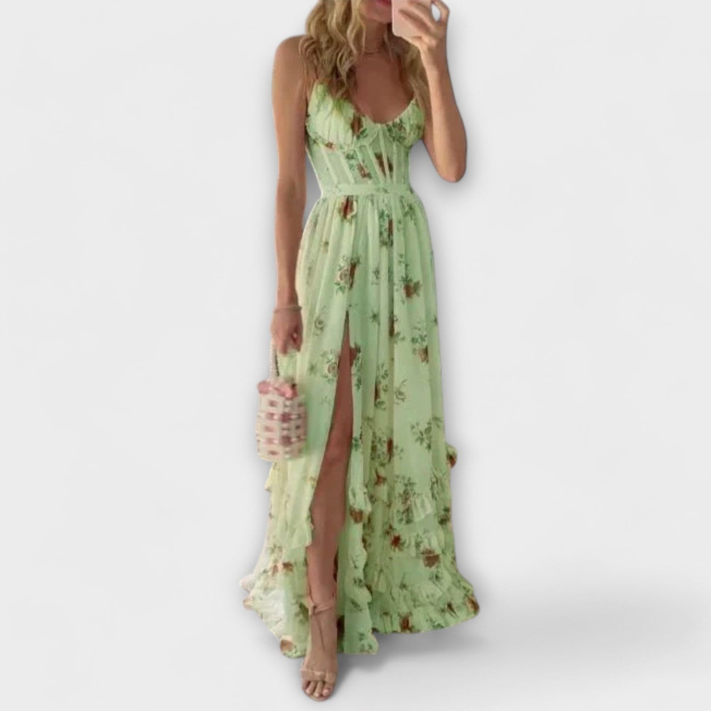 Hazel - Vestido com Estampa de Flores