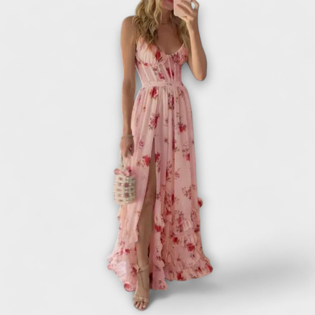Hazel - Vestido com Estampa de Flores