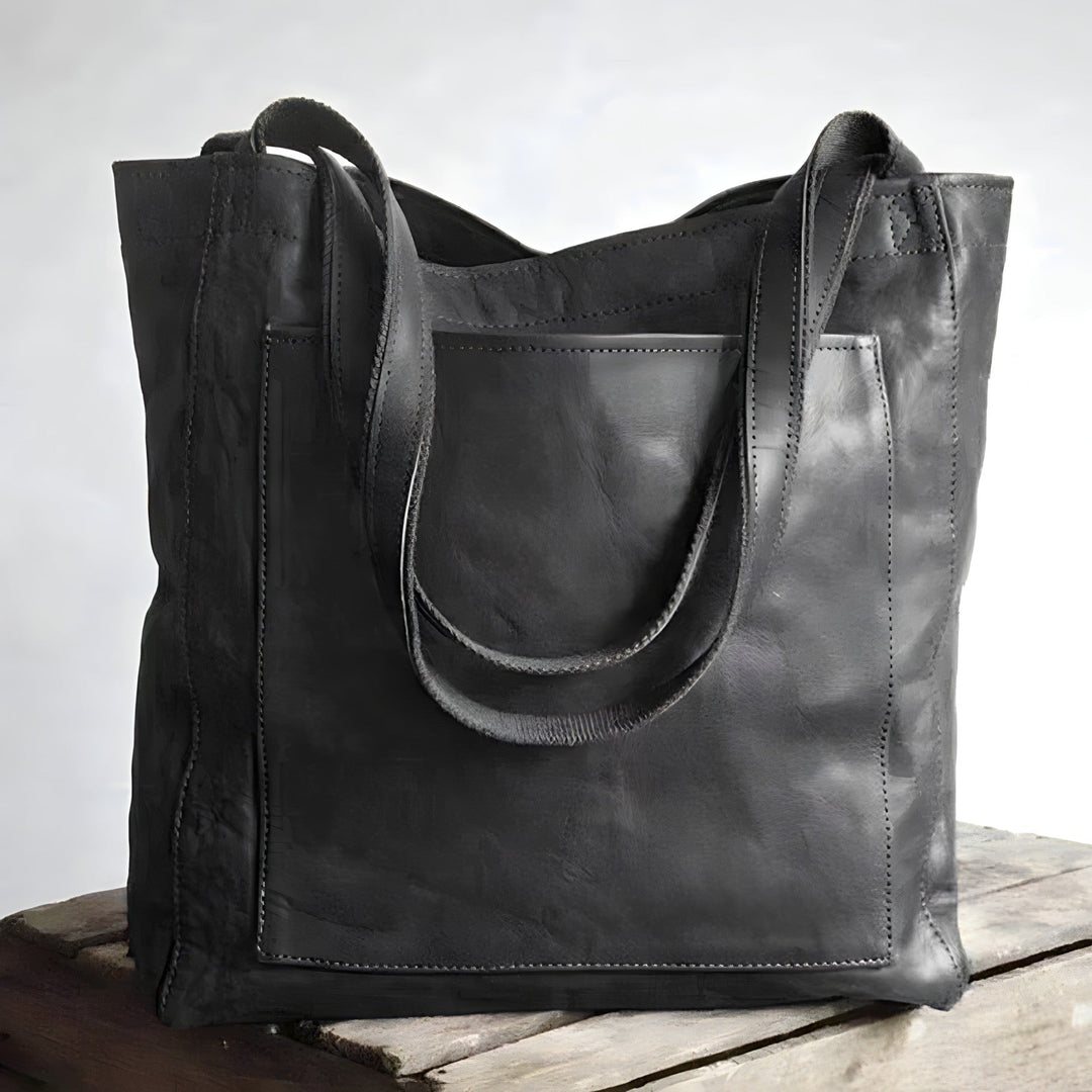 Carol - Bolsa Tote de Couro Moderna e Chic