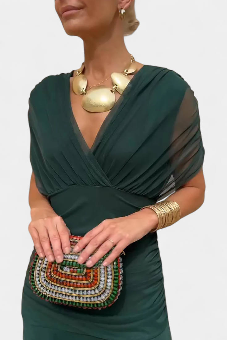 Evira - Vestido Elegante Off-Shoulder