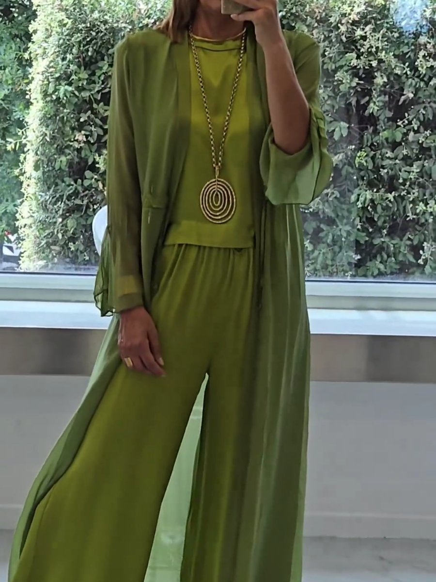 Lindsy - Conjunto Elegante e Confortável