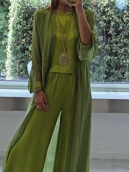 Lindsy - Conjunto Elegante e Confortável