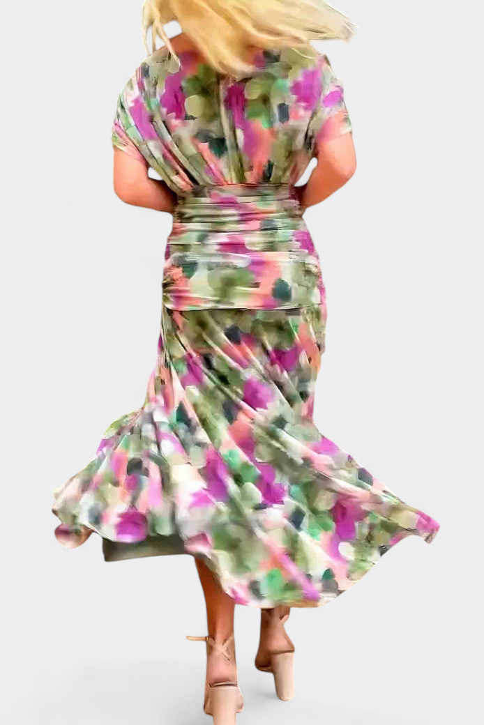 Evira - Vestido Elegante Off-Shoulder