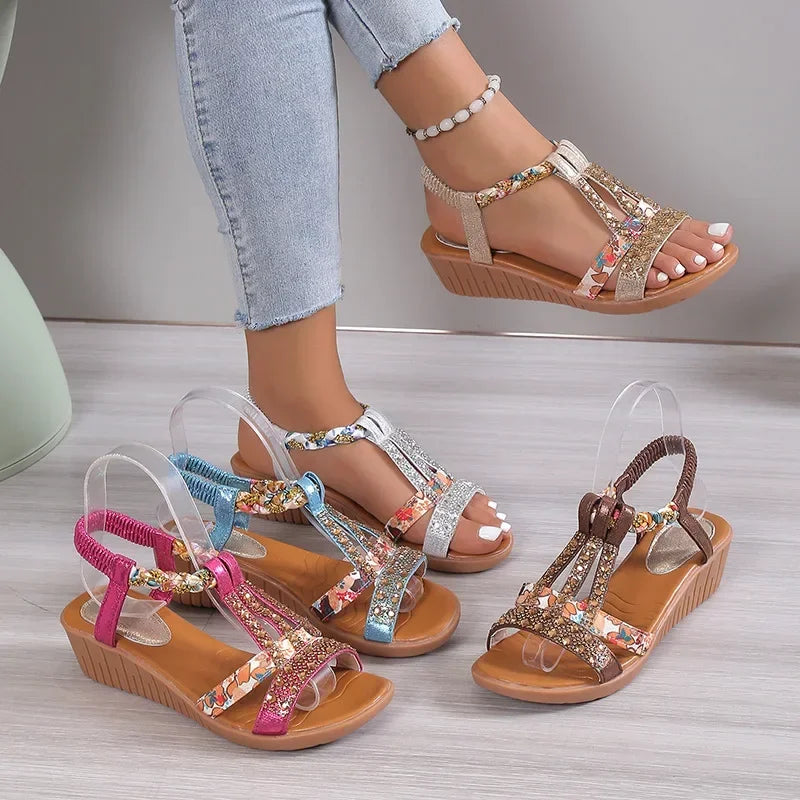 Elina™ | Sandálias Boho Elegantes
