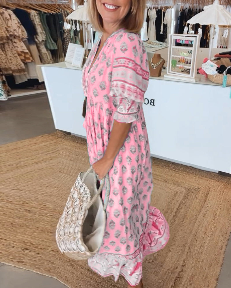 Verity - Vestido Boêmio