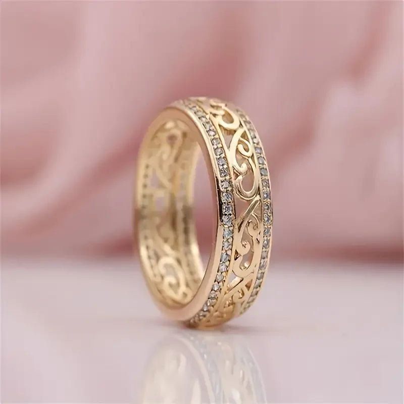 Anel de Ouro Brilhante