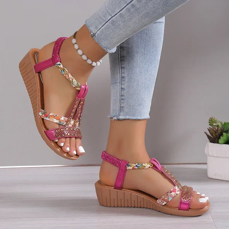 Elina™ | Sandálias Boho Elegantes