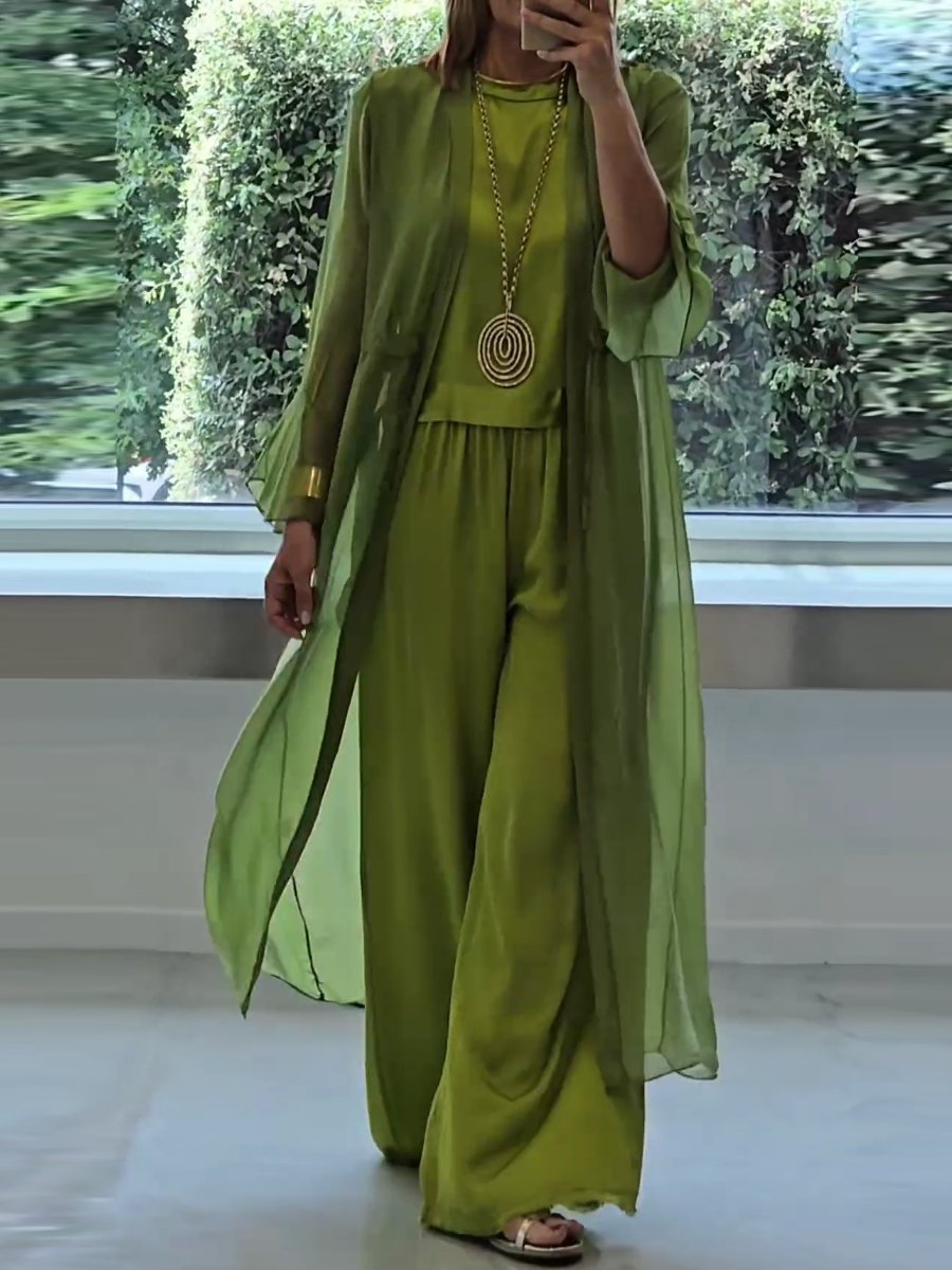 Lindsy - Conjunto Elegante e Confortável