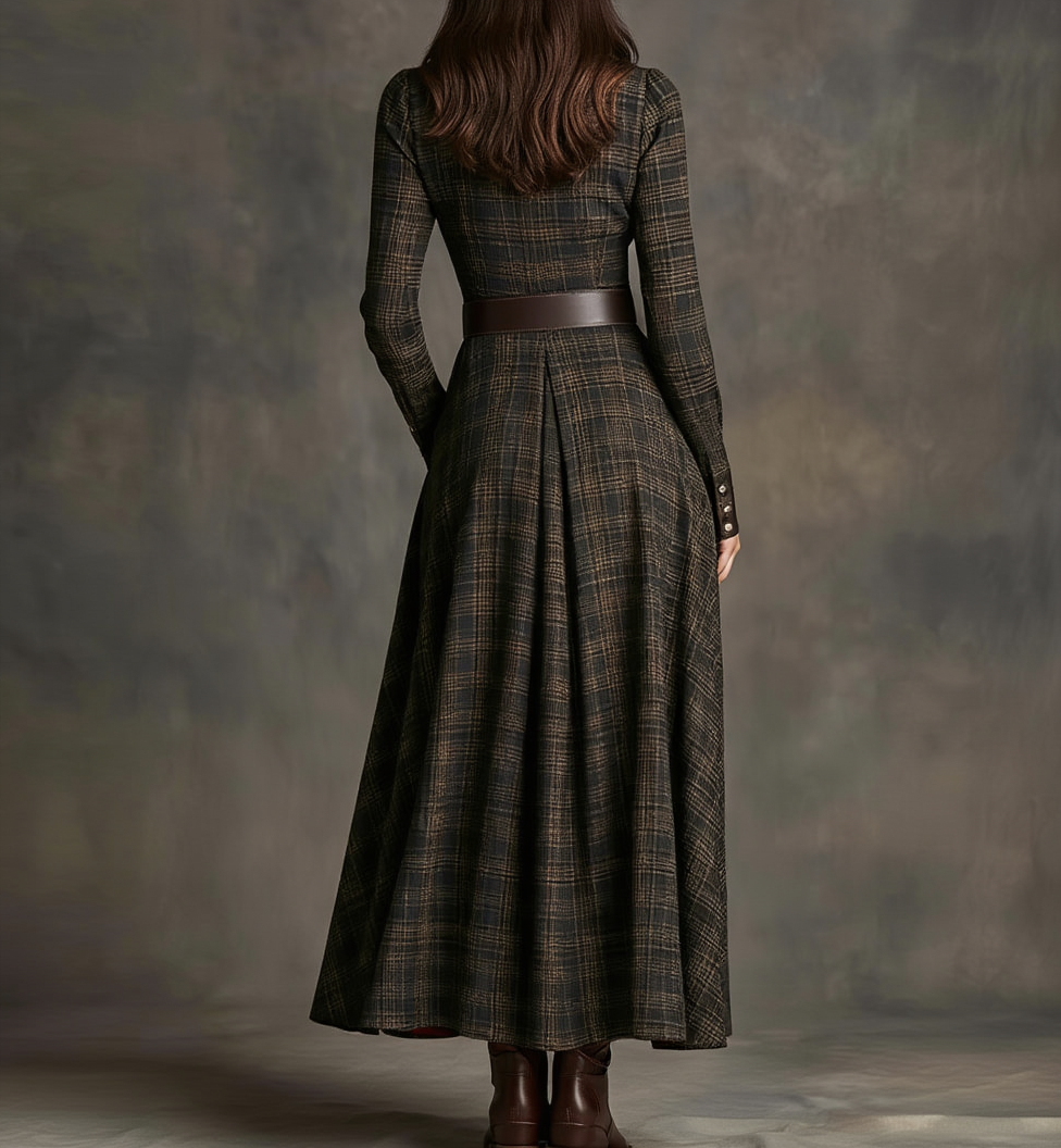 Rosalie | Vestido Maxi Inspirado no Vintage