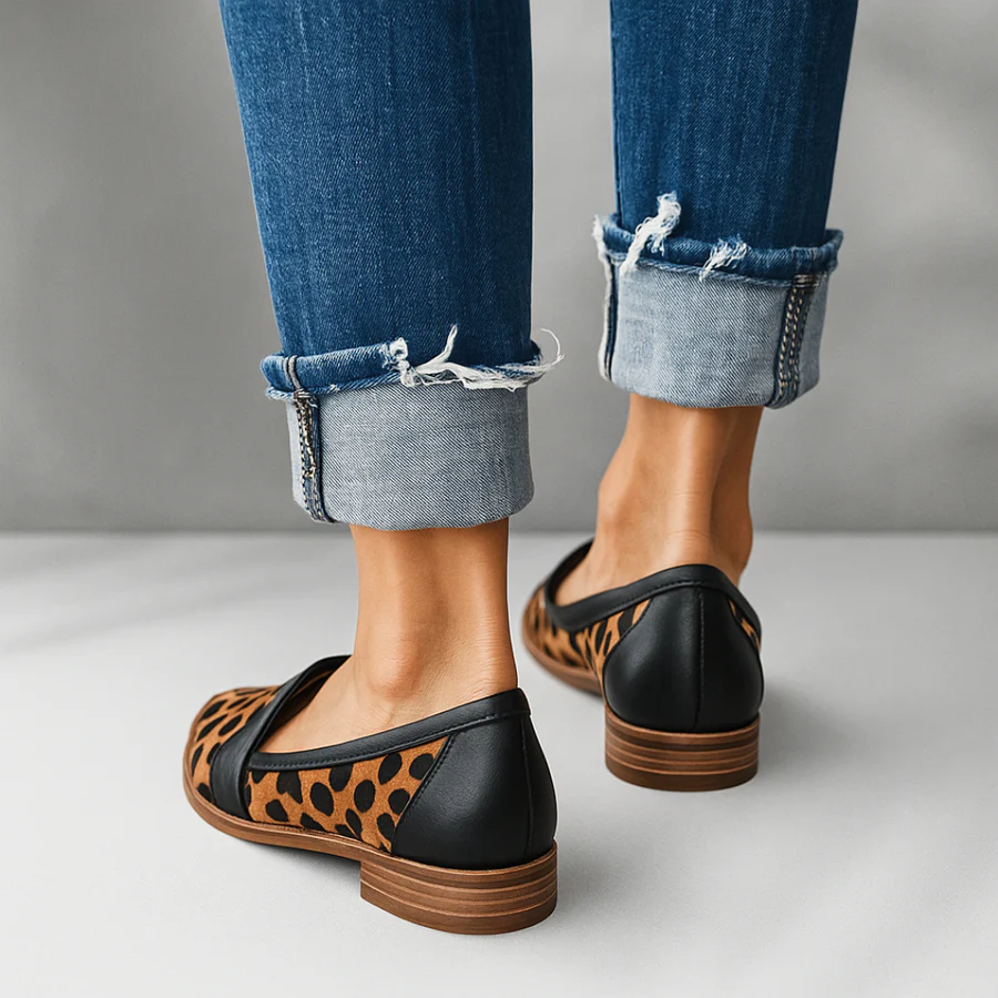 Rosa® - Mocassins de Couro Ortopédicos⏐Edição Premium