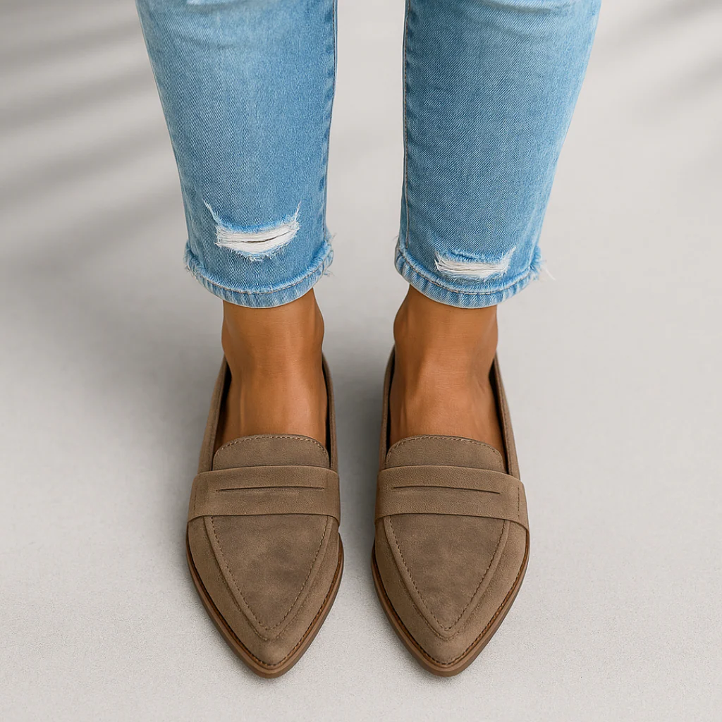 Rosa® - Mocassins de Couro Ortopédicos⏐Edição Premium