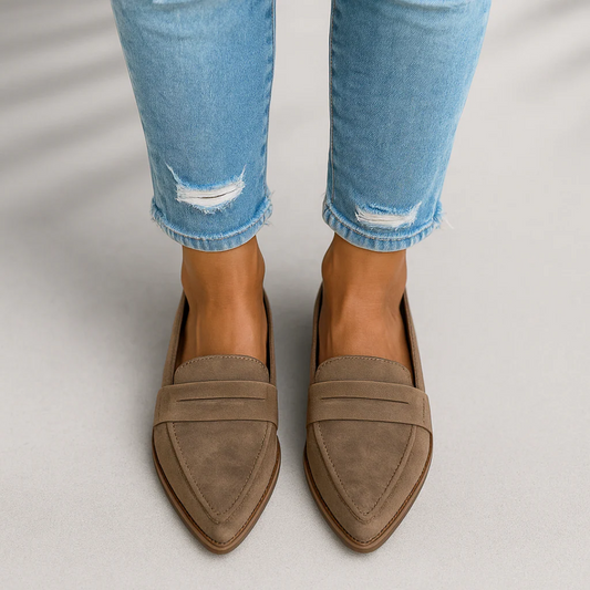 Rosa® - Mocassins de Couro Ortopédicos⏐Edição Premium