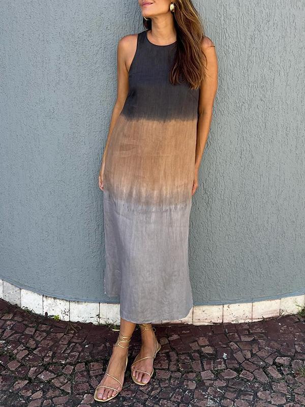 Heather - Vestido Casual Gradiente