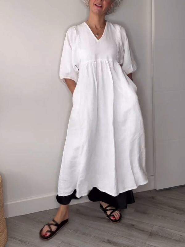 Hestia - Vestido Clássico Confortável