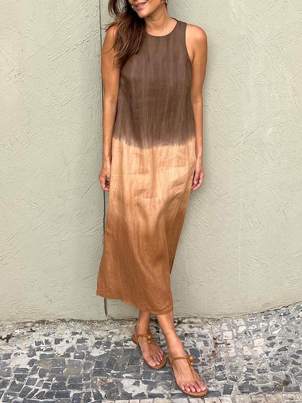 Heather - Vestido Casual Gradiente