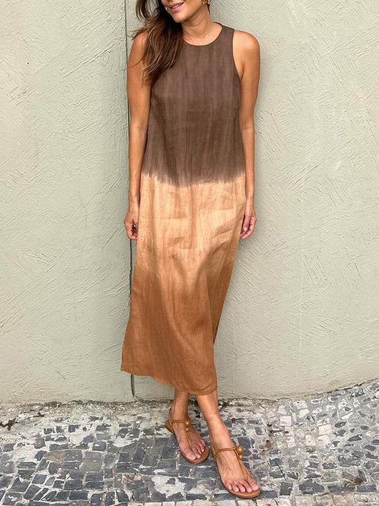 Heather - Vestido Casual Gradiente