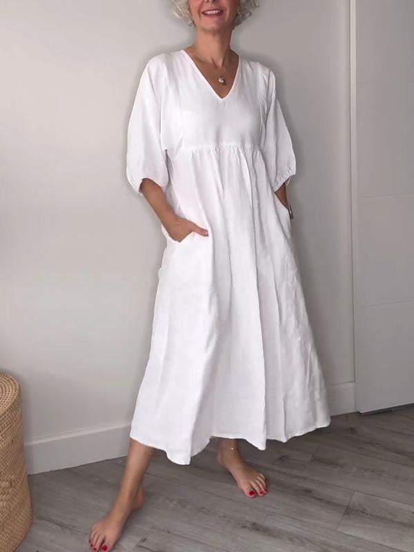 Hestia - Vestido Clássico Confortável