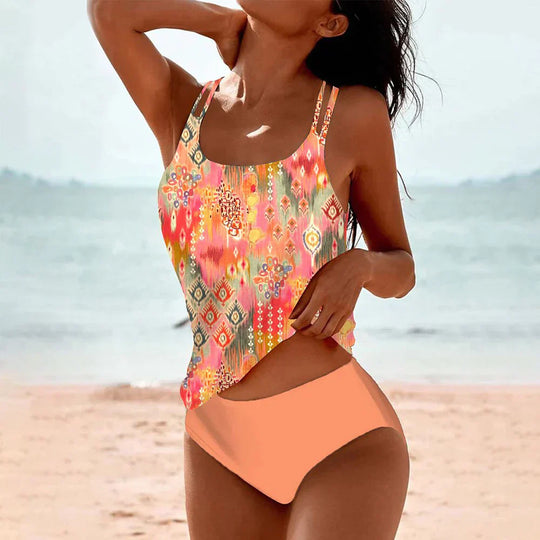 Jacqueline | Roupa de Banho Estampada e Estilosa