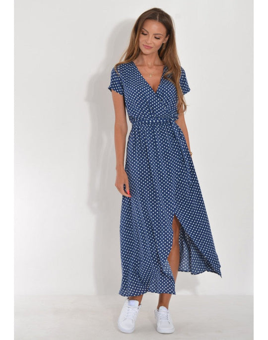 Yasmine | Vestido V-Deep Estiloso