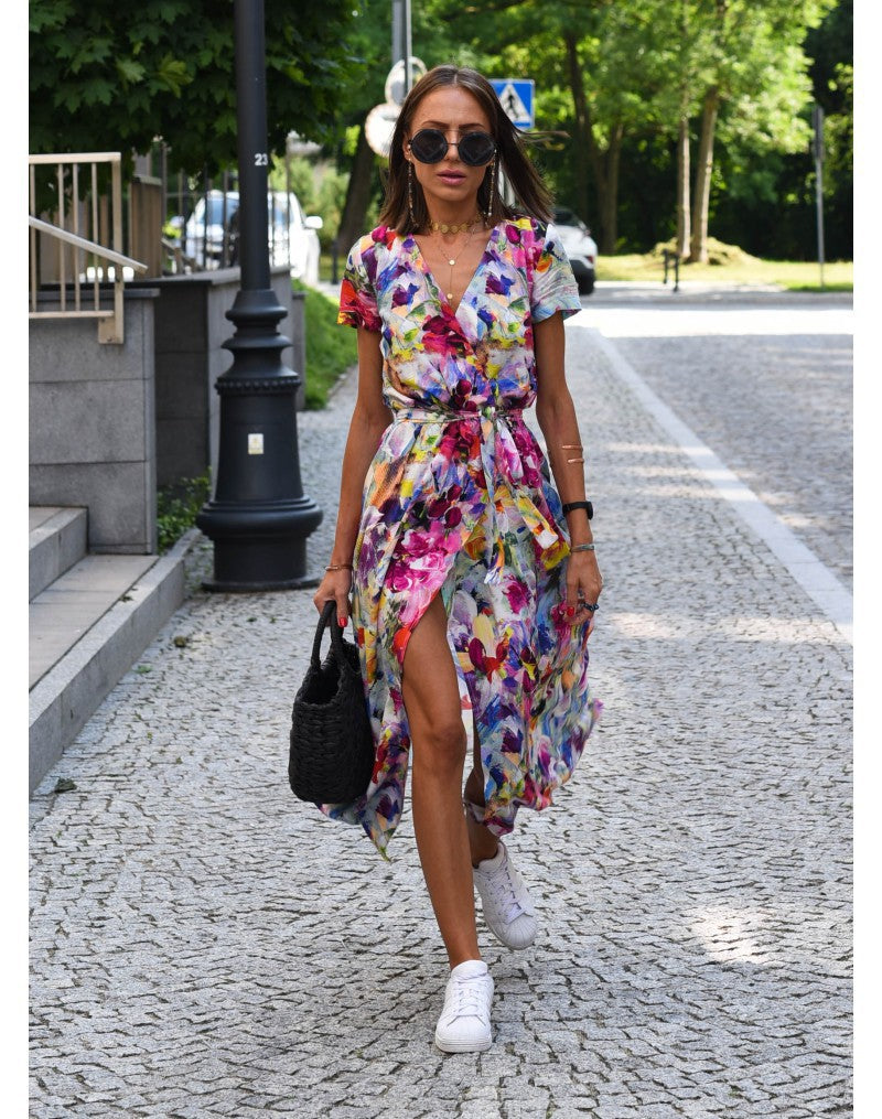 Yasmine | Vestido V-Deep Estiloso