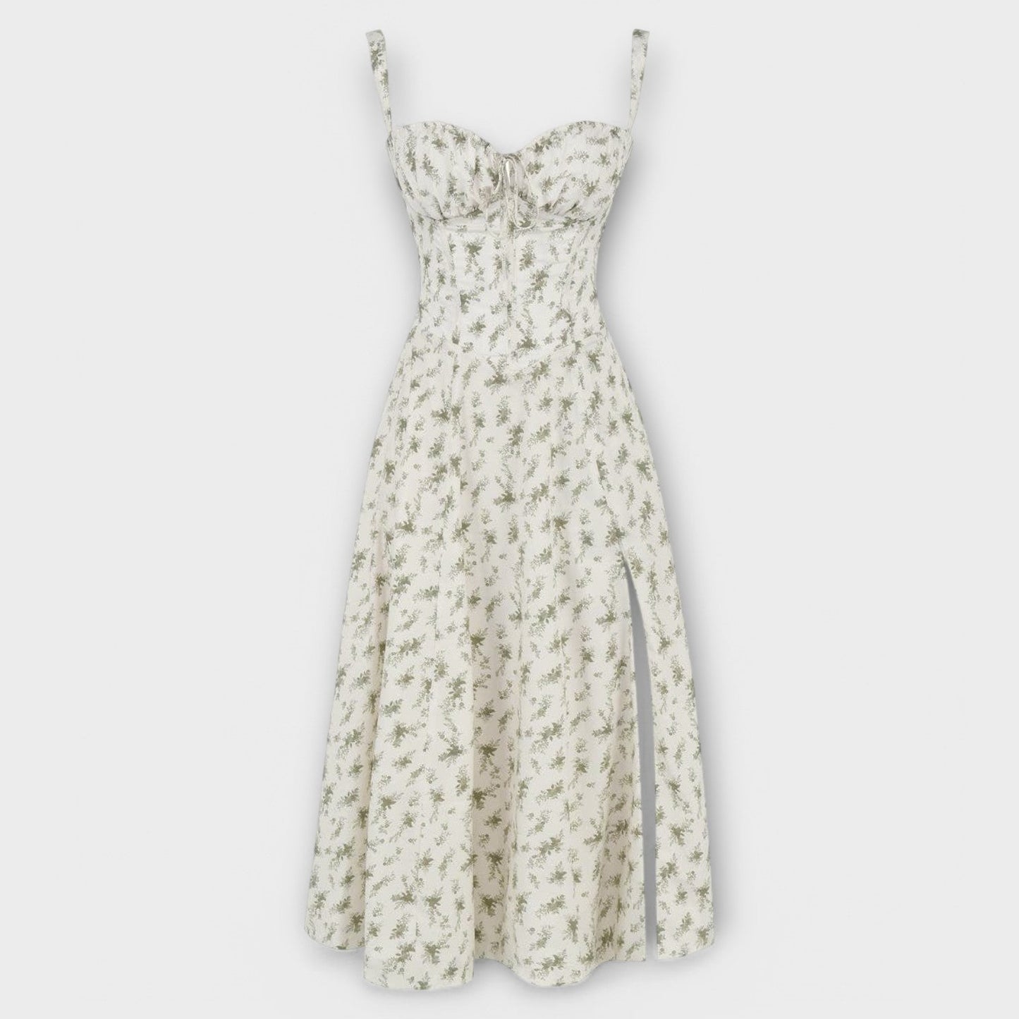 Kiana - Vestido Midi de Corpete