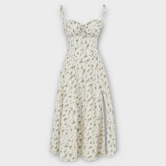 Kiana - Vestido Midi de Corpete