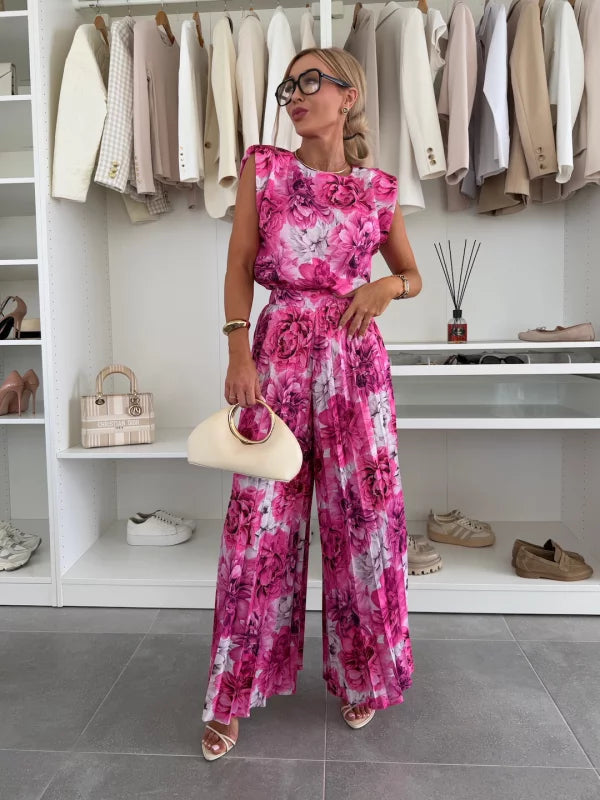 Marian - Conjunto Plissado Elegante