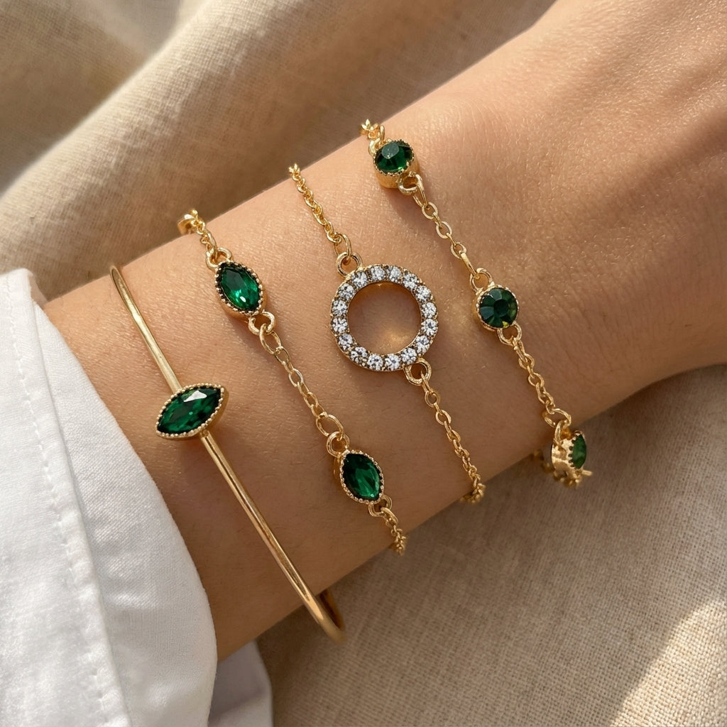 Conjunto de Pulseiras Aetherleaf