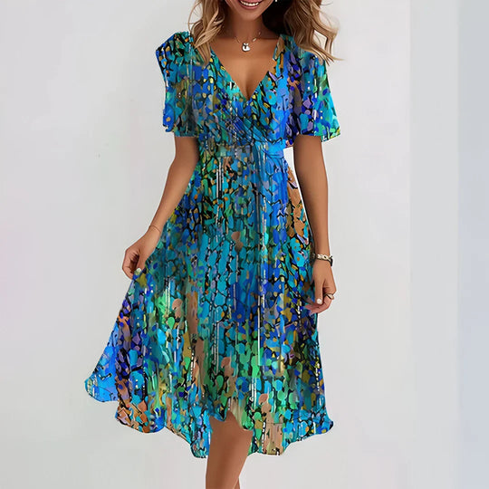 Arabella - Vestido de Verão Estampado