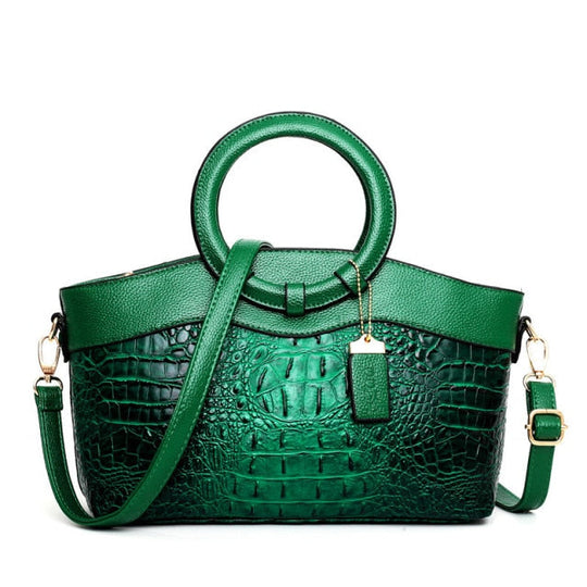 Frances - Bolsa de Ombro de Couro Clássica Heritage