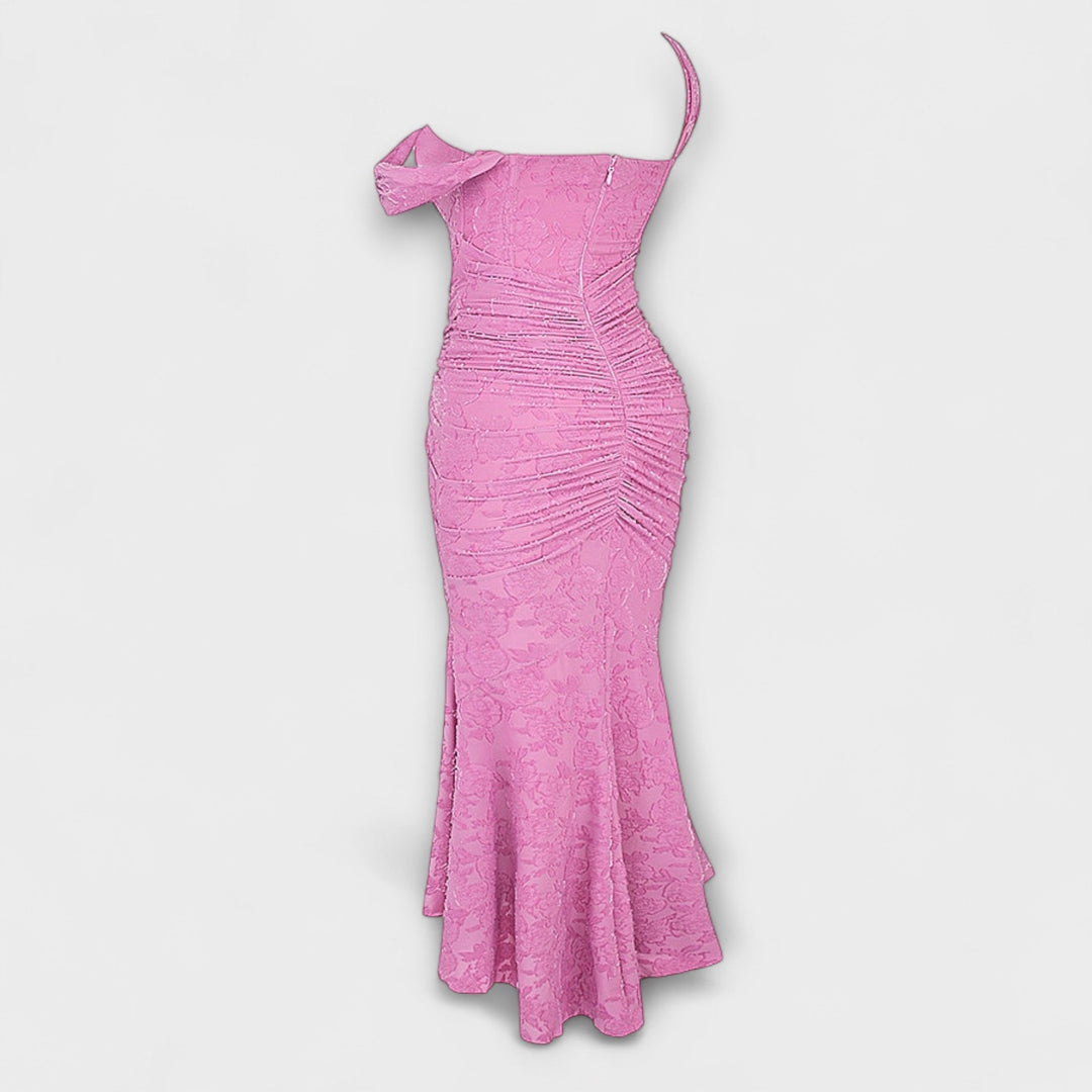 Renske - Vestido Longo com Corset Elegante e Refinado