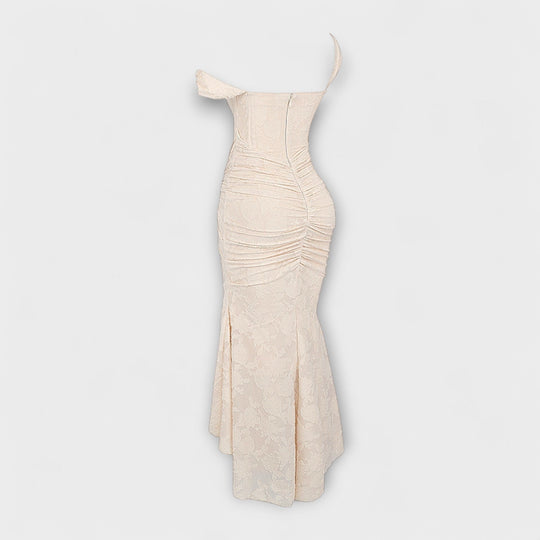 Renske - Vestido Longo com Corset Elegante e Refinado